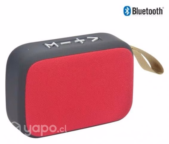 Parlante Bluetooth Con FM/USB/TF, Recargable, Text