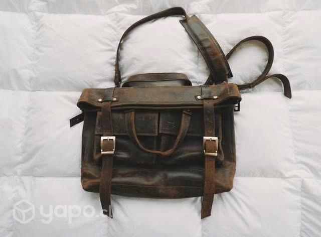 Bolso De Cuero Veneziano