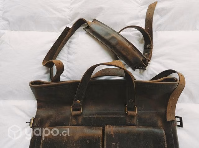 Bolso De Cuero Veneziano - Imagen 4