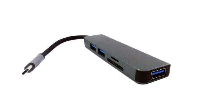 Hub Tipo C 5 En 1 Con E Usb 4k