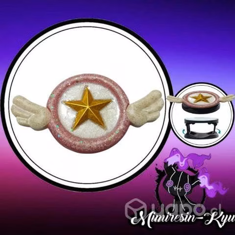 Popsocket Sakura card captor de resina.Mimiresinky
