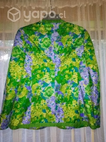 Hermoso blazer estampado tipo gobelino