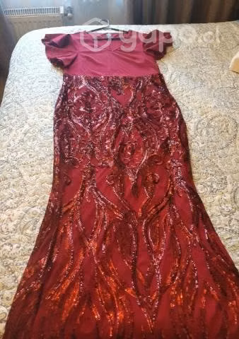 Hermoso vestido de fiesta, estiliza, hace hermosa