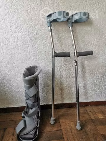 Muletas regulables y bota - Imagen 2