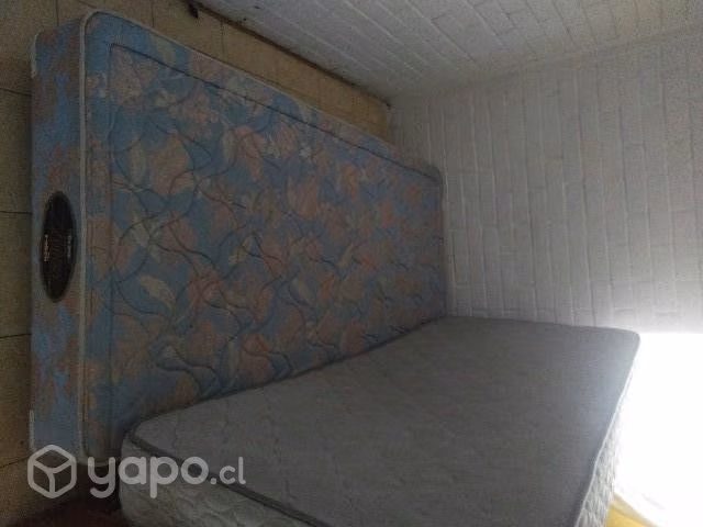 colchón y cama 1plaza - Imagen 2