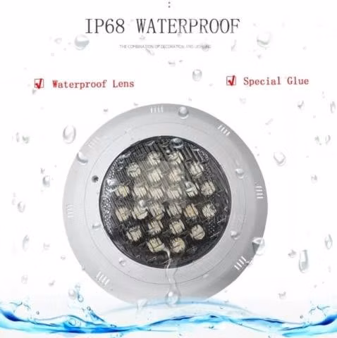Foco Led Piscina Con Control Remoto 18w Color 12v