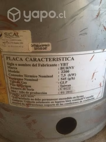 Estufa exterior