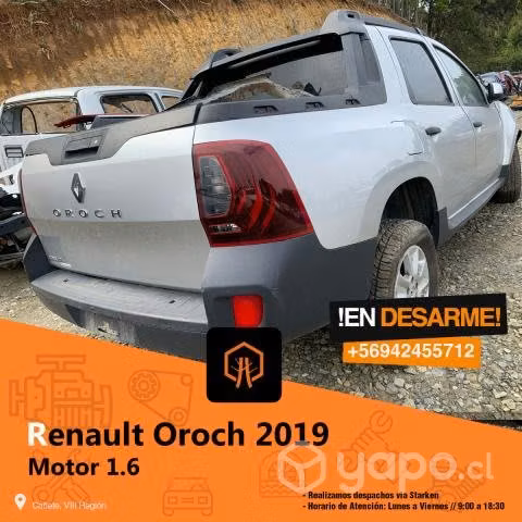 Trinquete Renault oroch 2019