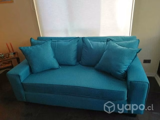 Sillón 3 cuerpos recién tapizado