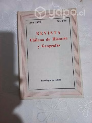 Libro Revista Chilena de Historia y Geografia-Año 