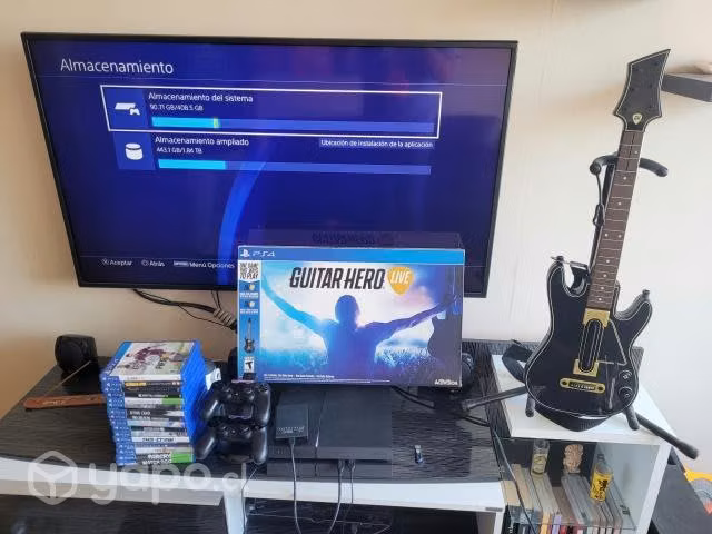 Playstation 4 500GB + Disco duro de 2 TB