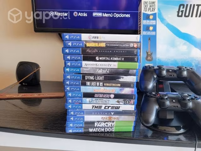 Playstation 4 500GB + Disco duro de 2 TB