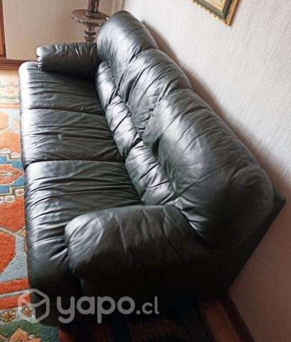 Sofa de cuero marca Rosen - Imagen 2