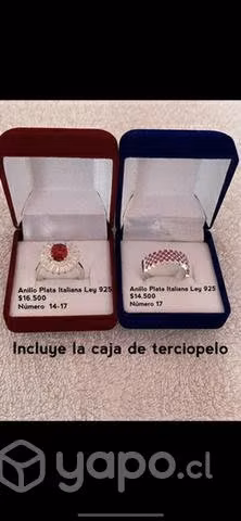 Joyas Plata Italiana Ley 925