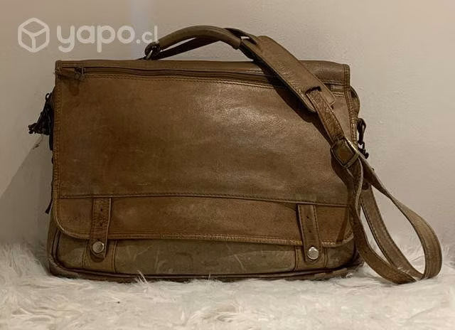 Bolso 100% cuero natural