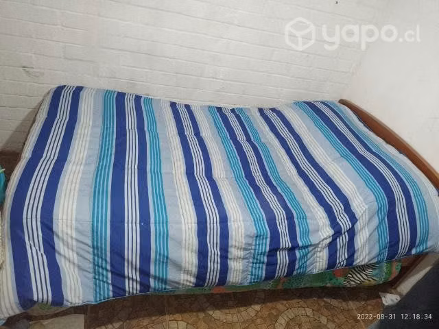 Cama plaza y media
