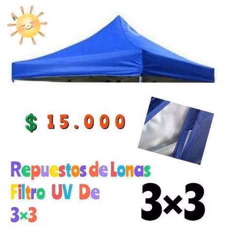 Toldos de 3x3