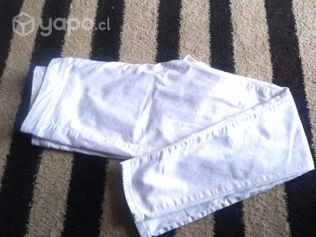 Pantalones blancos sibylla talla 40