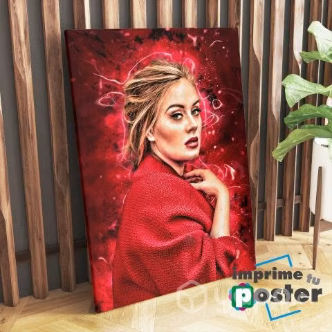 CUADRO DE ADELE 40x55cm tela canvas llegar y colga