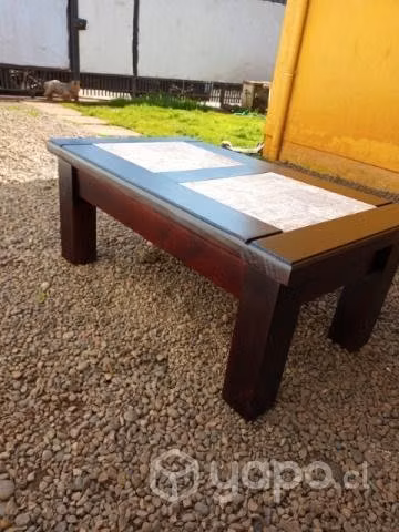 Mesa de centro nueva color chocolate 100%madera