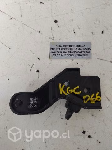 Guía Superior Rueda Puerta Corredera Derecha (KGC0