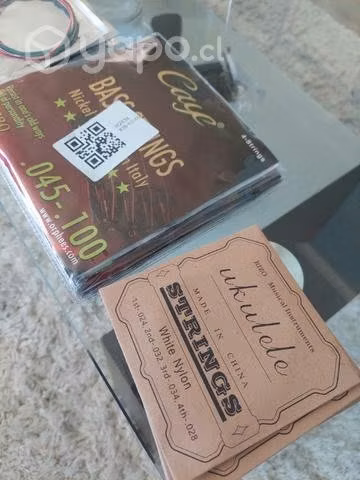 Cuerdas guitarra,cello,bajo,ukeleles, etc