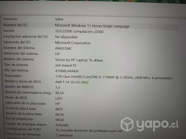 Notebook HP Victus - Imagen 6