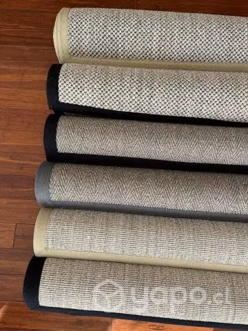 Alfombras Sisal Natural para Living-Hogar-Comedor
