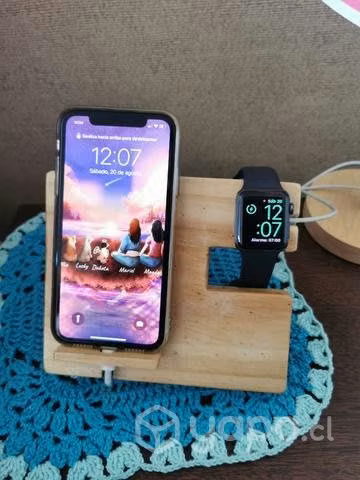 Soporte o Stand de Carga IPhone y Apple Wacht - Imagen 4
