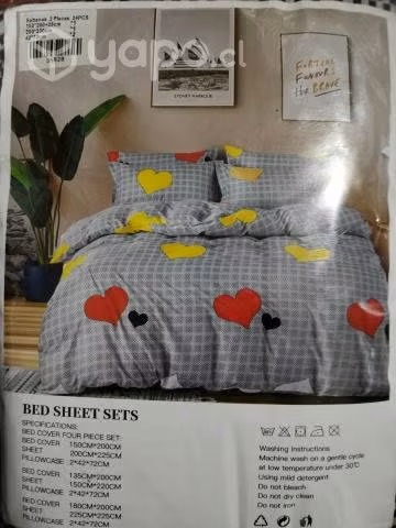 Sabanas 2 plazas con fundas - Imagen 5
