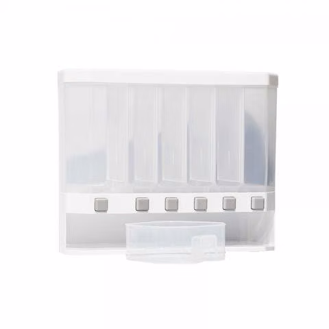 Dispensador granos de plástico 6 En 1