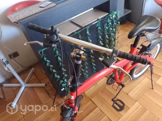 Bicicleta plegable casi nueva
