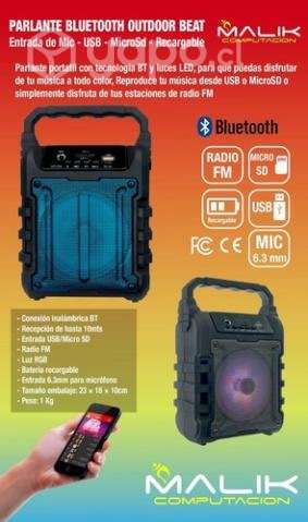 Parlante bluetooth led rgb - Imagen 2