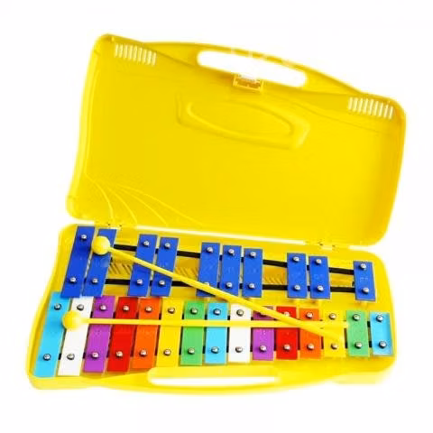 Metalófono Cromático 25 Notas Colores Nutech®
