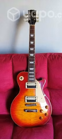 Guitarra eléctrica les Paul cherry seymour dunkan - Imagen 2