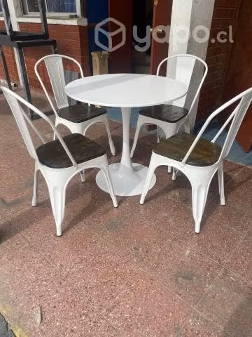 Juego de terraza para el té