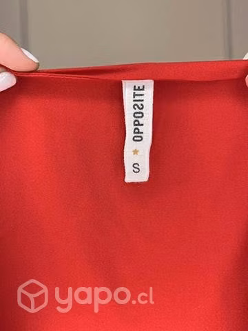 Blusa opposite roja - Imagen 3