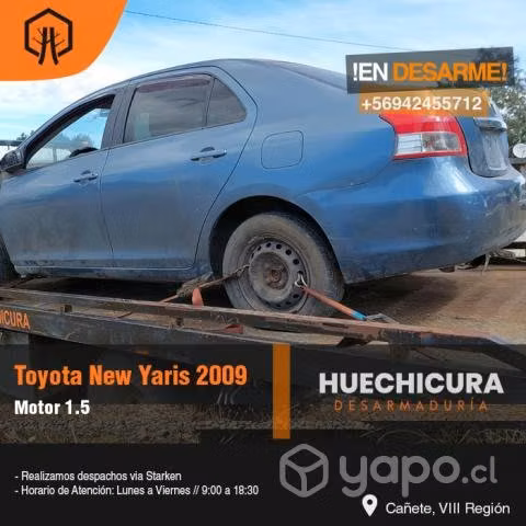 Tapa valvula toyota new yaris 2009