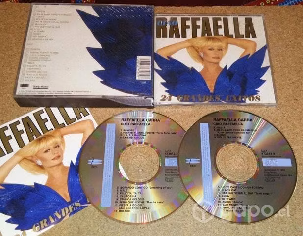 Raffaella Carra - 24 Grandes Éxitos "1993"