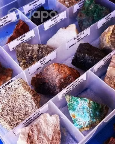 35 Minerales y Rocas de Colección, Hermosas