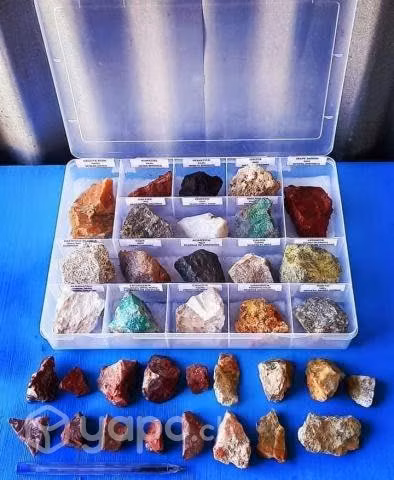 35 Minerales y Rocas de Colección, Hermosas