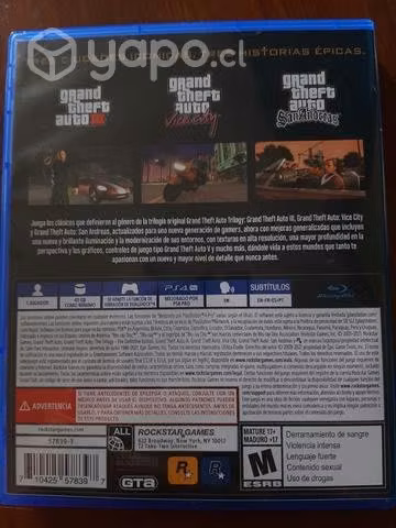 Juego ps4