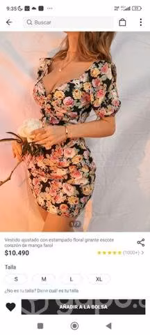 Hermoso vestido y body