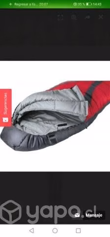 Saco de dormir y colchoneta autoinflable - Imagen 2