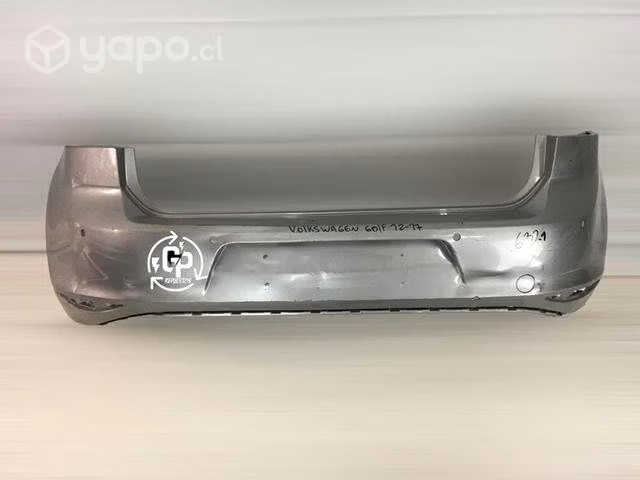 Parachoque traseo Volkswagen Golf 2012-2017