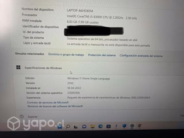 Mi notebook hp pavilion gamin - Imagen 2