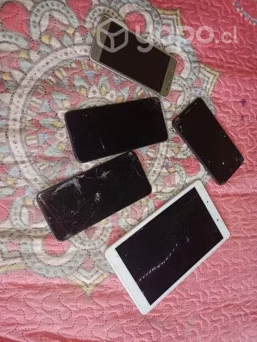 teléfonos para repuestos + tablet