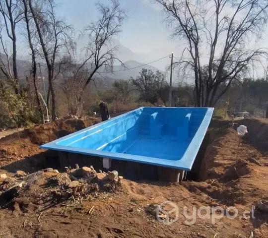 Piscinas de fibra de vidrio pre fabricadas