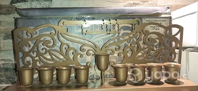 Hanukkiah Janucá Hanukkah- Sinaisefer Chile