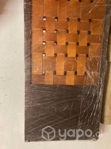 Biombo separador de ambiente de madera. Impecable - Imagen 2